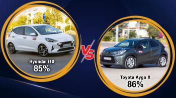 Hyundai I10 VS Toyota Aygo X Συγκριτικό