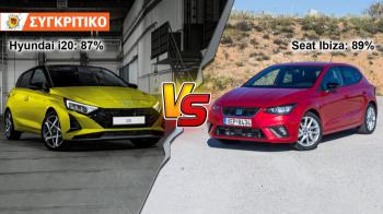 Hyundai I20 VS Seat Ibiza 110ps Συγκριτικό