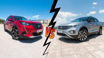 Peugeot 2008 100 PS Active Plus VS VW T-Roc 110 PS Life