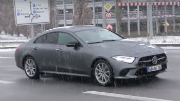 Στο δρόμο η νέα Mercedes CLS (+vid)