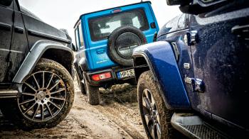 ΣΥΓΚΡΙΤΙΚΟ «ΛΑΣΠΗΣ»: Mercedes G-Class VS Jeep  Wrangler VS Suzuki Jimny