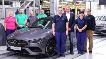 Η πρώτη «τεχνολογική» Mercedes CLA στη γραμμή παραγωγής