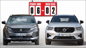Συγκρίνουμε το Peugeot 3008 1,2 Puretech 130 PS EAT8 με το Volvo XC 40 T2