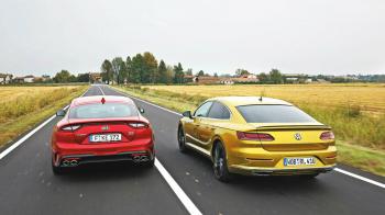 Kia Stinger vs VW Arteon - Τα Premium Coupe της εποχής μας..