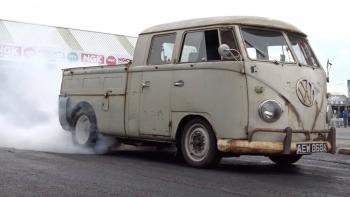 Διπλοκάμπινο σκουριασμένο VW με 560  ίππους [video]