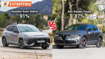 Hyundai Kona Hybrid 129 PS VS Alfa Romeo Tonale 160 PS