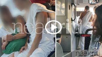 Ντυμένοι σαν Αρχαίοι Έλληνες μπήκαν τουρίστες σε ΚΤΕΛ της Κρήτης [video]