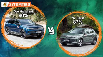 Opel Grandland 145 PS VS VW Tiguan 150 PS