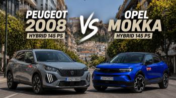 Συγκριτικό: Peugeot 2008
Hybrid 145 PS VS Opel Mokka Hybrid 145 PS