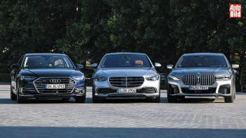 Συγκρίνουμε τη νέα Mercedes S-Class με Audi A8 και BMW Σειρά 7