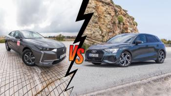 Ds DS4 E-Tense Plug-in 224ps VS Audi A3 Sportback Plug-in 204ps Συγκριτικό