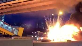 Έκρηξη Tesla σε κεντρικό δρόμο της Ρωσίας [video]