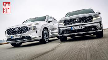 Συγκρίνουμε Hyundai Santa Fe vs KIA Sorento