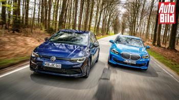 Συγκρίνουμε VW Golf 1.5 eTSI με BMW 118i 