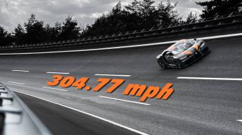 Εσπασε το ρεκόρ τελικής ταχύτητας η Bugatti Chiron 