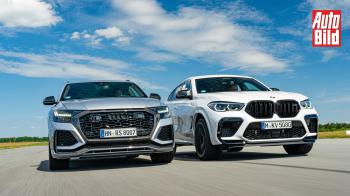 Συγκρίνουμε Audi RS Q8 με BMW X6 M Competition