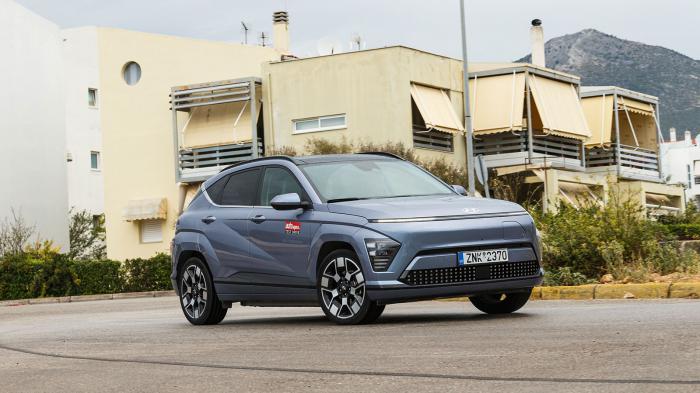 Δοκιμάζουμε και βαθμολογούμε τo Hyundai Kona Electric LR 218 PS 68,5 kWh.