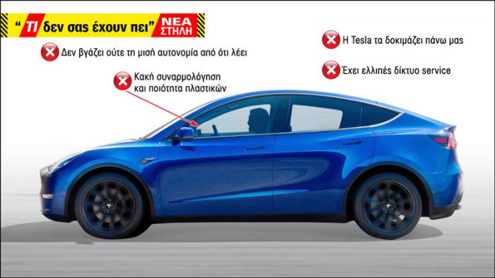 Τι δεν σας έχουν πει για το Tesla Model Y