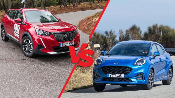 Ford Puma VS Peugeot 2008: Ποιο μικρό SUV θα έπαιρνες; 