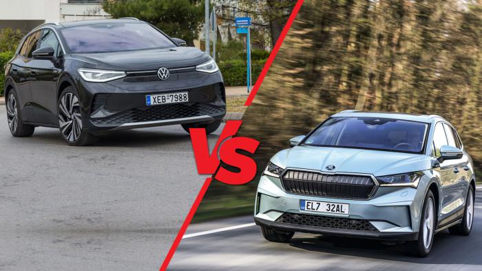 Skoda Enyaq iV 80 VS VW ID.4 Pro: Κάνουν 700 χλμ στην πόλη 