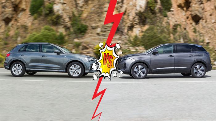 Audi Q3 VS Peugeot 3008 Automatic 130ps Συγκριτικό