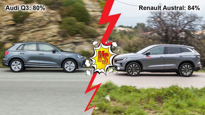 Audi Q3 VS Renault Austral Συγκριτικό