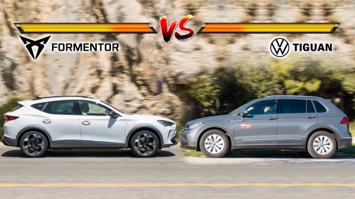 Cupra Formentor VS Volkswagen Tiguan Συγκριτικό