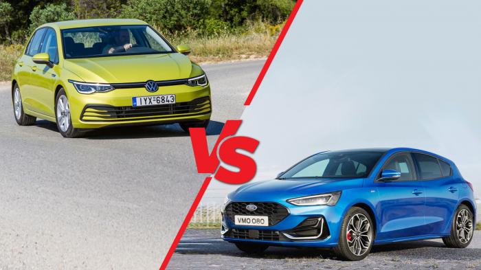 Ford Focus VS VW Golf: Ίδιο κόστος, διαφορετικές σχολές 