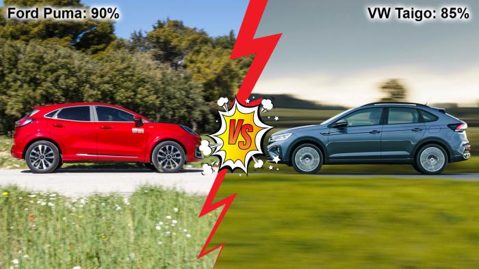 Ford Puma VS VW Taigo Συγκριτικό