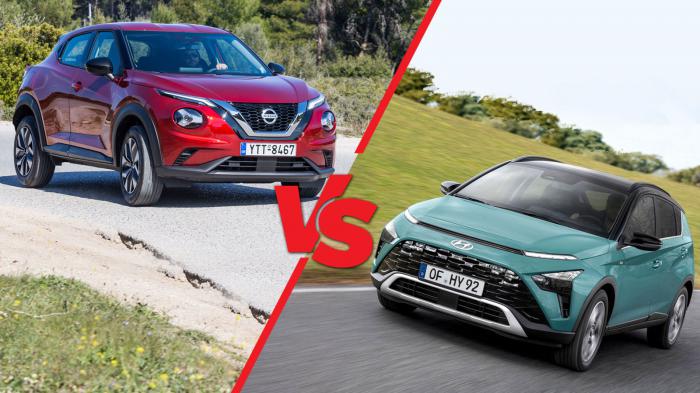 Hyundai Bayon VS Nissan Juke: Μικρά SUV με 19.300 ευρώ 