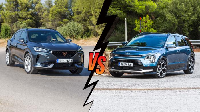 Kia Niro Hybrid 141ps VS Cupra Formentor 150ps Συγκριτικό