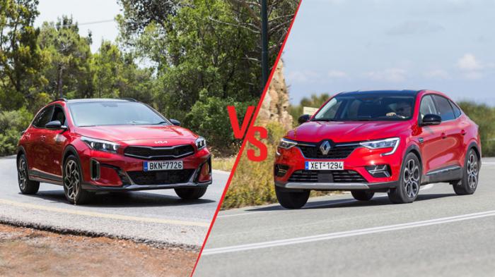 Kia Xceed Automatic 160ps VS Renault Arkana Automatic 140ps Συγκριτικό