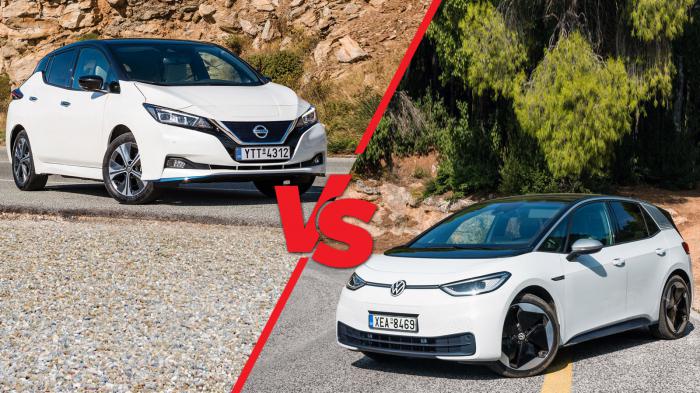 Nissan LEAF VS VW ID.3: Ποιο ηλεκτρικό μικρομεσαίο να πάρω; 