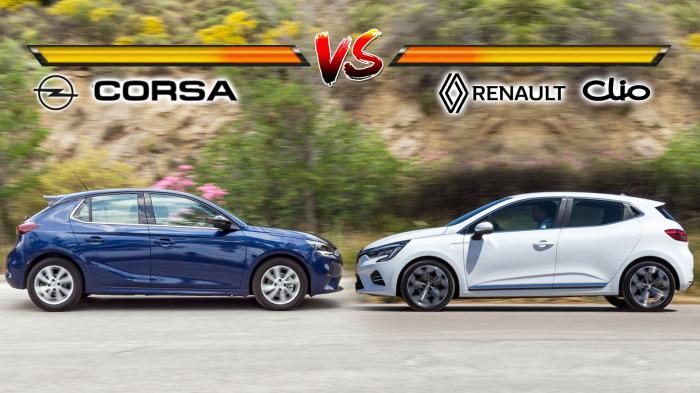 Opel Corsa VS Renault Clio: Μικρά diesel με 22 χιλιάρικα