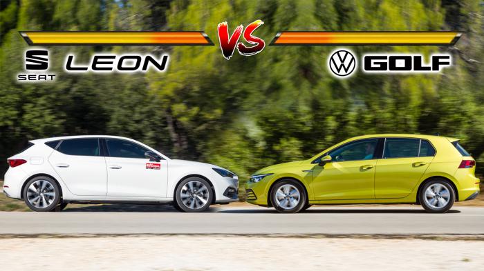 Seat Leon VS Volkswagen Golf Συγκριτικό
