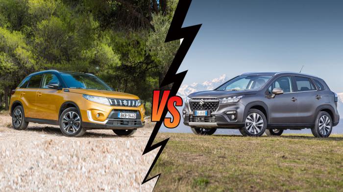 Suzuki Sx4 S-cross 129ps VS Suzuki Vitara 129ps Συγκριτικό