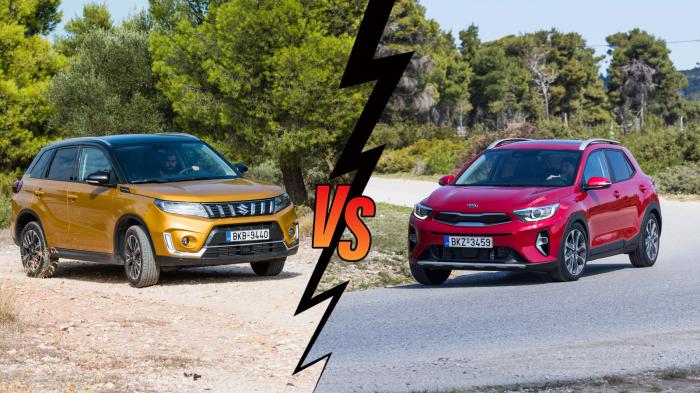 Suzuki Vitara 129ps VS Kia Stonic 100ps Συγκριτικό