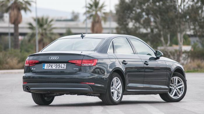 Ο 1,4 λίτρων TFSI κινητήρας του A4 έχει απόδοση 150 ίππων και ροπή 250 Nm και όντας πιο δυνατός καταφέρνει καλύτερες επιδόσεις σε όλες τις μετρήσεις. Ο 1,4 λίτρων TFSI κινητήρας του A4 έχει απόδοση 150 ίππων και ροπή 250 Nm και όντας πιο δυνατός καταφέρνει καλύτερες επιδόσεις σε όλες τις μετρήσεις.