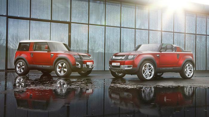   Land Rover Defender;