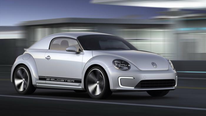 Βλέπετε το VW e-Bugster Concept που έκανε ντεμπούτο το 2012.

