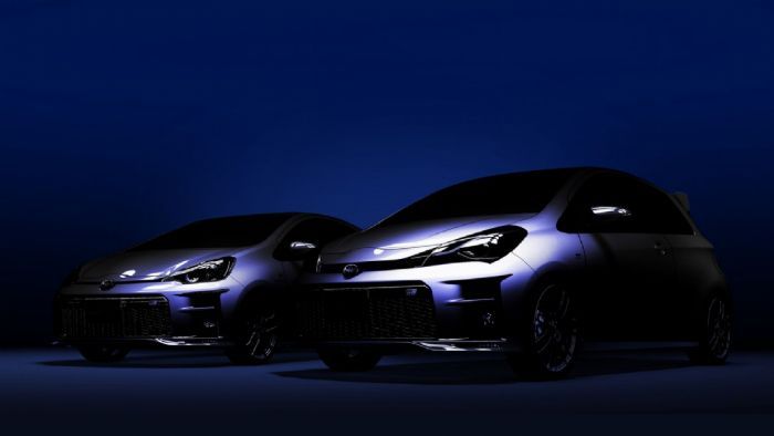 H Gazoo Racing έδωσε στη δημοσιότητα μια πρώτη εικόνα των δύο βελτιωμένων πρωτότυπων οχημάτων, στηρίζονται στα Toyota Yaris και Prius C.	