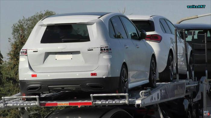 Η νέα Mercedes B-Class ετοιμάζεται σιγά σιγά για την επίσημη αποκάλυψη της αφαιρώντας σταδιακά το καμουφλάζ από το αμάξωμά της. 