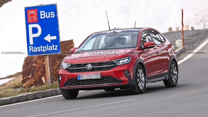 Έφτασε: Το B-SUV Volkswagen Taigo χωρίς καμουφλάζ