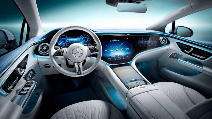 H νέα οθόνη της Mercedes-Benz με το όνομα Hyper-Screen είναι μονοκόμματη και 56 ιντσών