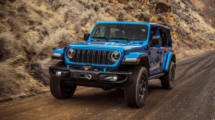 Ανανεωμένο Jeep Wrangler: Με μικρότερη γρίλια & μεγαλύτερη οθόνη 