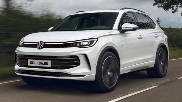 Το Volkswagen Tiguan παρουσιάζεται σε ανεξάρτητα σχέδια 