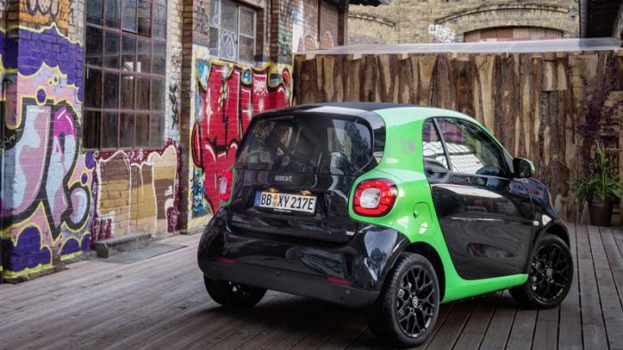 Το smart fortwo είναι άκρως ευέλικτο στην πόλη Το smart fortwo είναι άκρως ευέλικτο στην πόλη