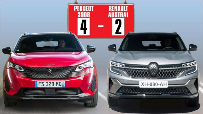 Συγκρίνουμε το Peugeot 3008 με το Renault Austral  