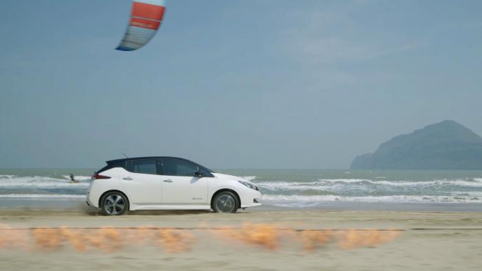 Το Nissan LEAF τολμά να προκαλέσει τη Μητέρα Φύση
