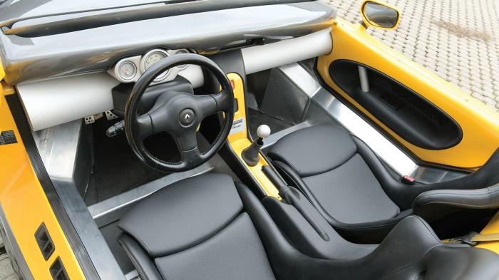 Το εσωτερικό και ο κινητήρας του Renault Sport Spider